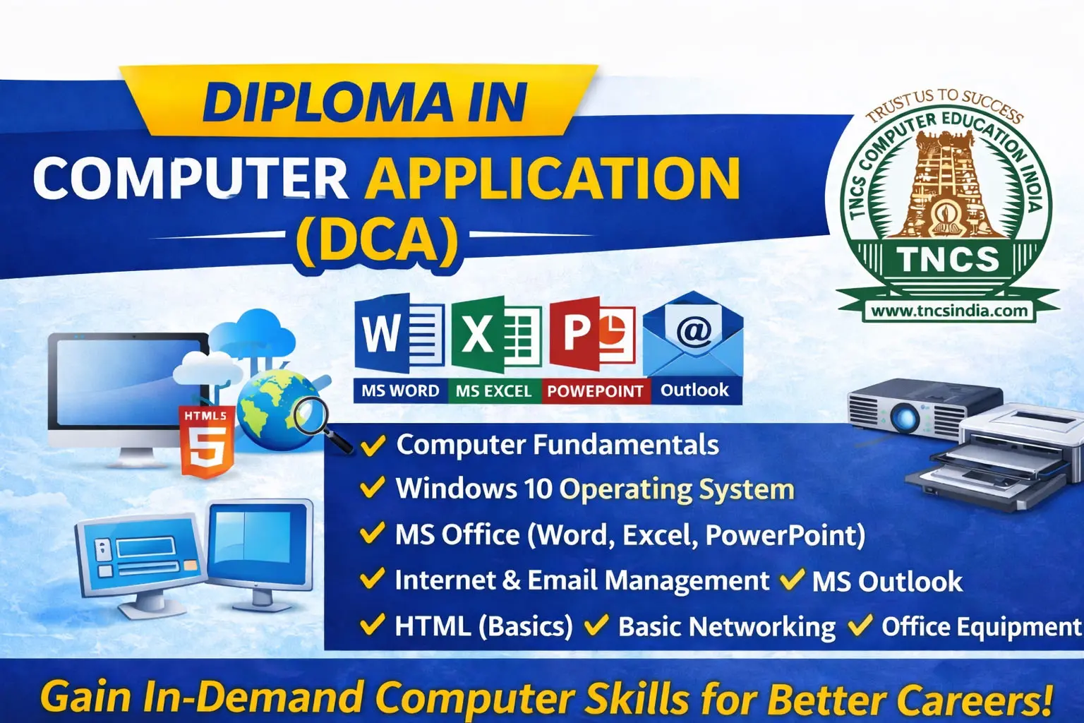 DIPLOMA IN COMPUTER APPLICATION